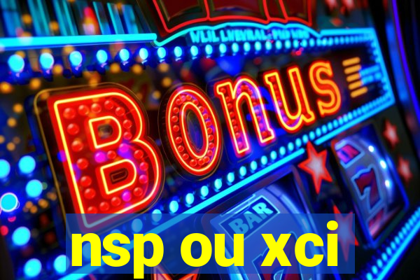 nsp ou xci