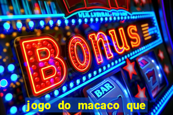 jogo do macaco que ganha dinheiro