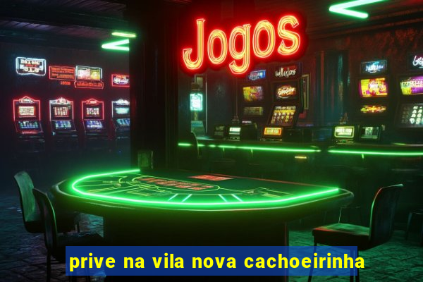 prive na vila nova cachoeirinha