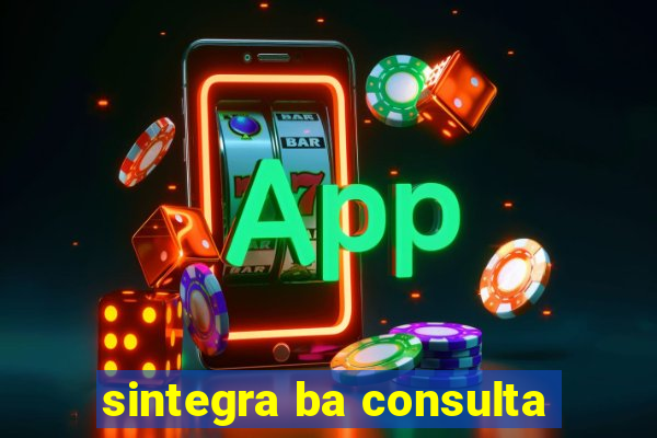 sintegra ba consulta