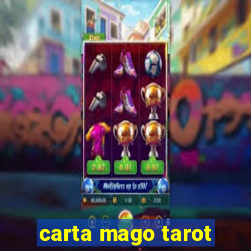 carta mago tarot