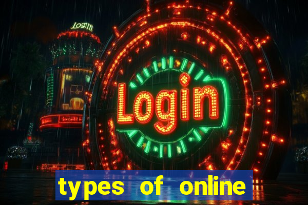 types of online casino games