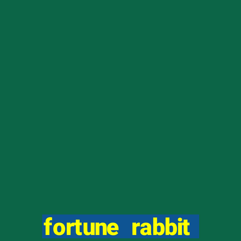 fortune rabbit melhor plataforma