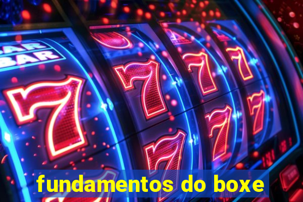 fundamentos do boxe