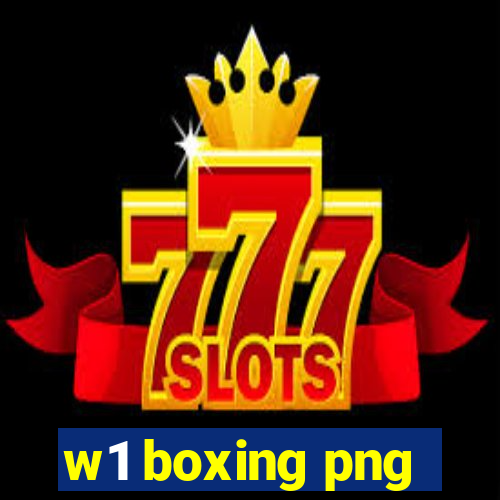 w1 boxing png