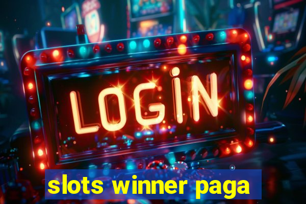 slots winner paga