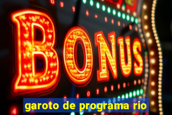 garoto de programa rio