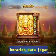 horarios para jogar no fortune dragon