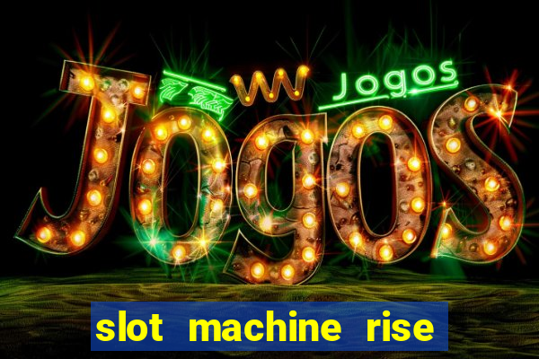 slot machine rise of merlin