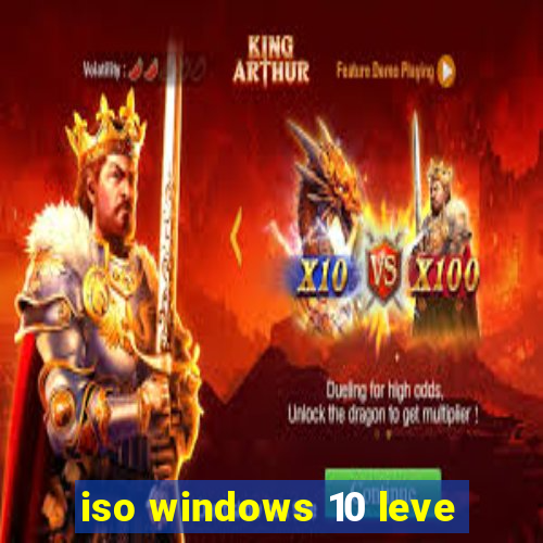 iso windows 10 leve