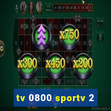 tv 0800 sportv 2