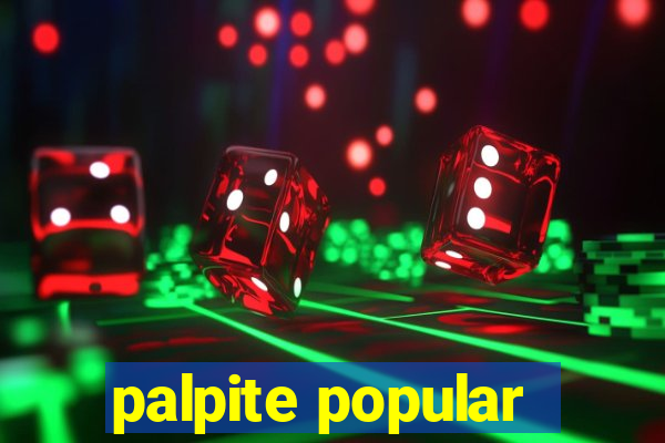 palpite popular