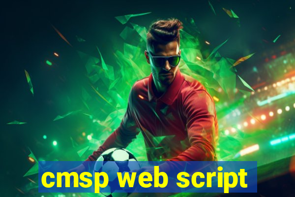 cmsp web script