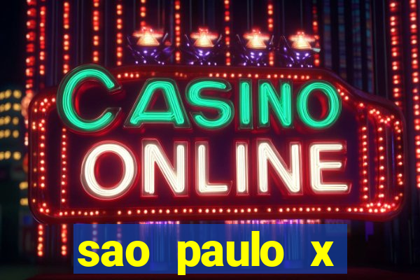 sao paulo x cruzeiro ao vivo hd