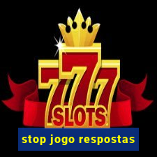 stop jogo respostas