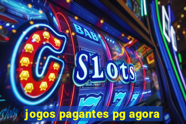 jogos pagantes pg agora