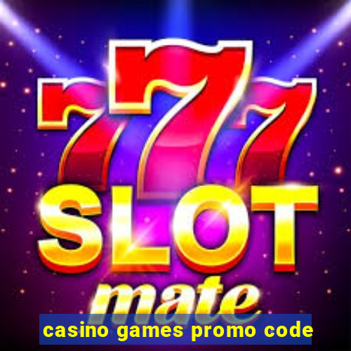 casino games promo code