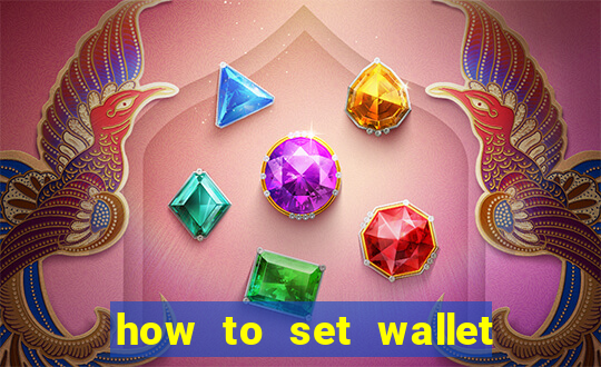 how to set wallet password in bingo plus