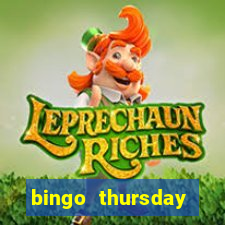 bingo thursday night near me