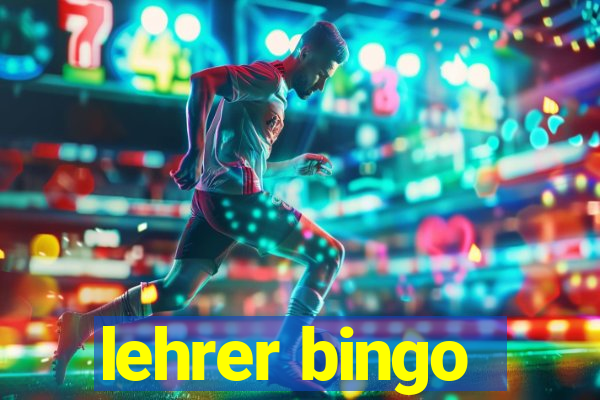 lehrer bingo