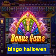 bingo hallowen