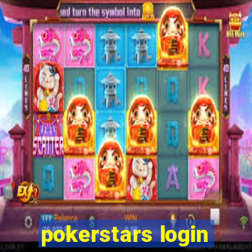 pokerstars login