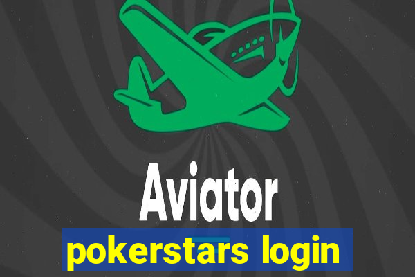 pokerstars login