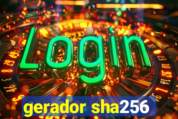 gerador sha256