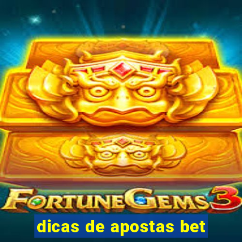 dicas de apostas bet