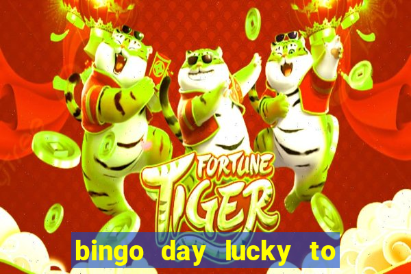 bingo day lucky to win gcash