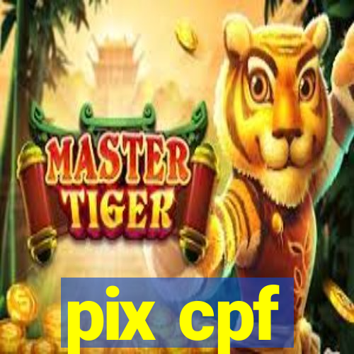 pix cpf