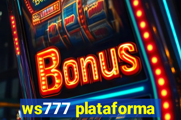 ws777 plataforma