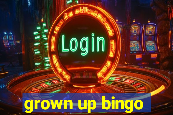 grown up bingo