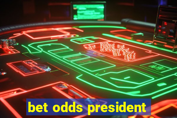 bet odds president