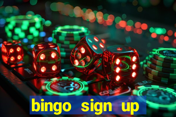 bingo sign up offers no wagering