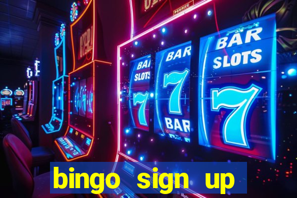 bingo sign up offers no wagering