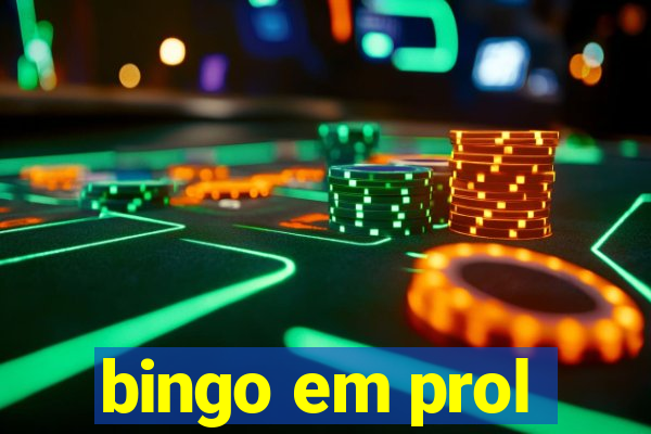 bingo em prol