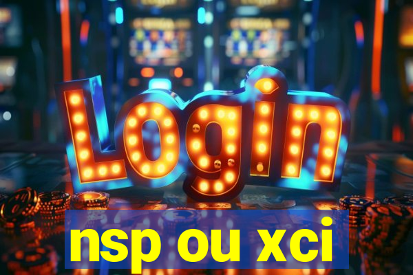 nsp ou xci