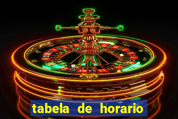 tabela de horario fortune tiger