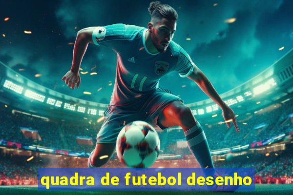 quadra de futebol desenho