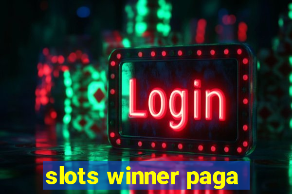 slots winner paga