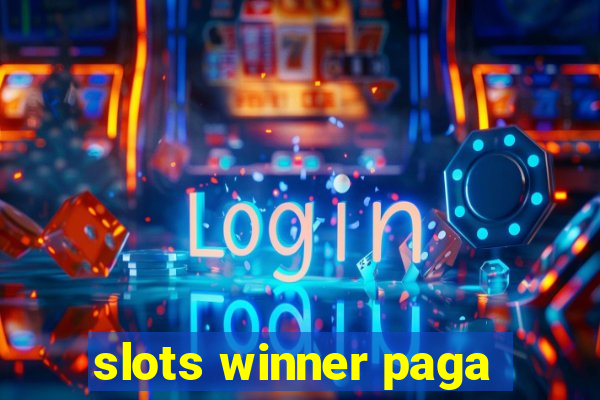 slots winner paga