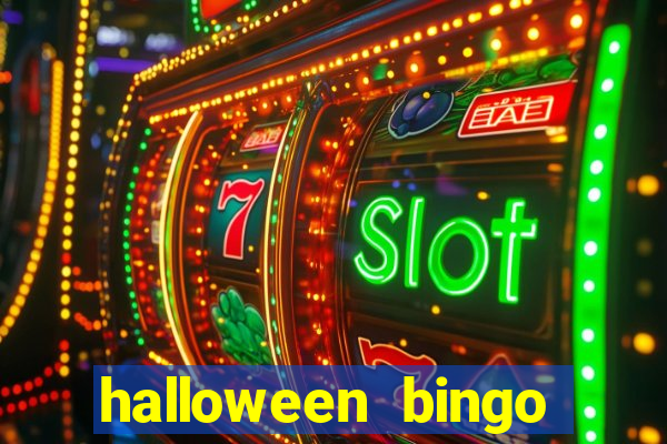 halloween bingo card maker