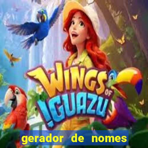 gerador de nomes de guerra