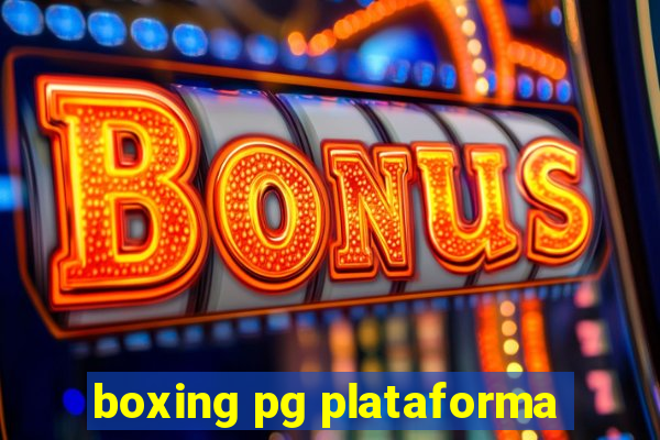 boxing pg plataforma