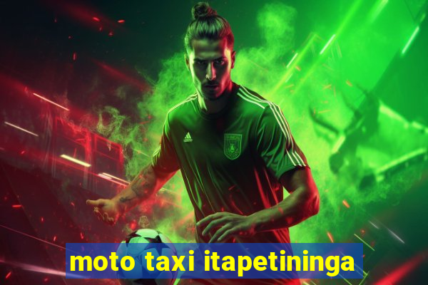 moto taxi itapetininga