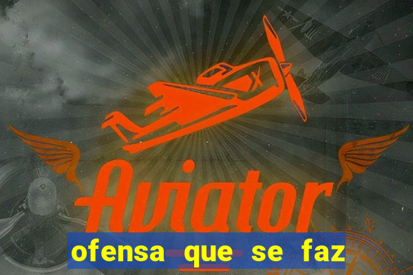 ofensa que se faz a alguem injuria codycross