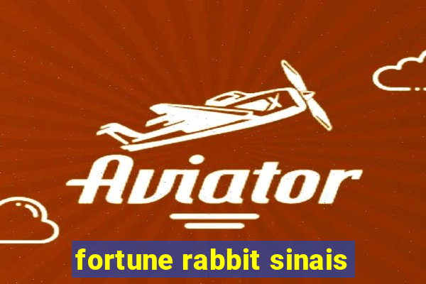 fortune rabbit sinais