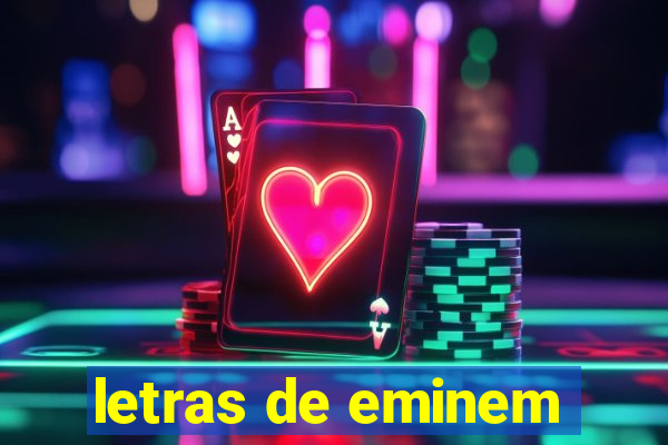 letras de eminem