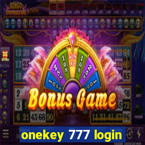 onekey 777 login